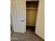 Carpeted bedroom closet with double doors at 1001 W 17Th St, Tempe, AZ 85281