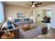 Cozy living room featuring neutral tones, comfortable seating, and stylish decor at 1001 W 17Th St, Tempe, AZ 85281