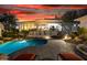 Elegant home showcasing a private pool, lush landscaping, and a serene backyard oasis at 10800 E Cactus Rd # 7, Scottsdale, AZ 85259