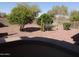 Backyard featuring desert landscaping at 15104 W Pinehurst W Ln, Surprise, AZ 85374
