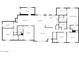 Detailed floor plan showcasing the layout of the home with multiple bedrooms and living areas at 2202 E Lincoln Dr, Phoenix, AZ 85016