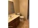 Bathroom with sink and toilet at 25766 W Valley View Dr, Buckeye, AZ 85326