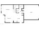 Main level floor plan featuring living room, kitchen, garage and dining area at 3316 W Hayduk Rd, Laveen, AZ 85339