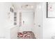 Bright and inviting entryway with neutral tones, modern lighting, and stylish accents setting a welcoming tone at 9711 E Mountain View Rd # 2524, Scottsdale, AZ 85258