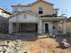 Image of exterior under construction showing the process, materials and framing details of the home's build at 13235 E Verbina Ln, Florence, AZ 85132