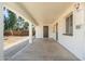 Covered patio perfect for outdoor entertaining with a view of the backyard and desert landscaping at 13807 N 33Rd Dr, Phoenix, AZ 85053