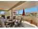 Inviting patio with comfortable seating and scenic neighborhood views at 15501 W Las Verdes Way, Surprise, AZ 85374