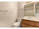 Bathroom features a single sink vanity with an overhanging mirror at 20421 N 3Rd Dr # 2, Phoenix, AZ 85027