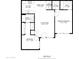 Detailed floor plan showcasing the layout and dimensions of the house at 20421 N 3Rd Dr # 2, Phoenix, AZ 85027