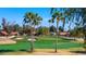 Lush green golf course featuring palm trees, sand traps, and manicured lawns at 2284 Leisure World --, Mesa, AZ 85206