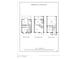 Millstone Townhomes unit A middle unit floor plans for the third, second, and first floors at 330 S Farmer Ave # 121, Tempe, AZ 85281