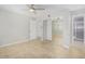 Spacious bedroom with mirrored closet and neutral colors, offering a calming atmosphere at 3402 N 32Nd St # 116, Phoenix, AZ 85018