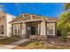 Inviting front porch with cozy seating and charming decor at 4061 N Point Ridge Rd, Buckeye, AZ 85396