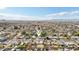 Aerial view of the neighborhood, showing houses and distant mountains at 5307 E Cambridge Ave, Phoenix, AZ 85008