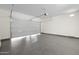 Spacious two-car garage featuring an epoxy floor, and automatic garage door opener at 5340 S Sabrina --, Mesa, AZ 85212