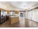 Bright kitchen featuring stainless appliances, plenty of counter space and hardwood floors at 825 N Sierra Vista Dr, Wickenburg, AZ 85390