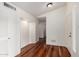 Inviting entryway featuring gleaming hardwood floors and a neutral color palette at 945 N Pasadena St # 61, Mesa, AZ 85201