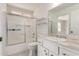 Bathroom featuring a combination shower-tub and vanity at 11451 S Half Moon Dr, Phoenix, AZ 85044