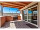 Covered patio featuring a built-in outdoor kitchen and seating area, offering an ideal space for outdoor entertaining at 1409 E Verlea Dr, Tempe, AZ 85282