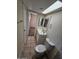 Cozy bathroom featuring a single sink and skylight to provide natural light at 2255 W Bloomfield Rd, Phoenix, AZ 85029