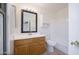 Bathroom featuring white vanity, ample storage, and neutral walls at 2455 E Broadway Rd # 102, Mesa, AZ 85204