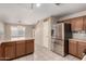 Open kitchen design with stainless steel appliances and view of dining area at 2546 E Camellia Dr, Gilbert, AZ 85296