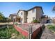 View of a backyard with a garden bed, offering potential for outdoor activities and enjoyment of nature at 2741 E Bridgeport Pkwy, Gilbert, AZ 85295