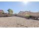 Large backyard with gravel at 3001 E Amber Ridge Way, Phoenix, AZ 85048