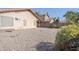 Spacious backyard offering potential for landscaping and outdoor activities at 3001 E Amber Ridge Way, Phoenix, AZ 85048