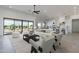 Open-concept living room featuring lots of natural light and modern furnishings at 33414 N 142Nd Way, Scottsdale, AZ 85262