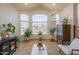 The inviting living area features large bright windows, and lots of space for decorating at 7826 W Kerry Ln, Glendale, AZ 85308