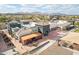 Scenic aerial view of a mixed-use commercial and residential area with mountain views at 15510 E Sycamore Dr, Fountain Hills, AZ 85268