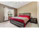 Comfortable main bedroom features large windows and neutral colors for a calming atmosphere at 15510 E Sycamore Dr, Fountain Hills, AZ 85268