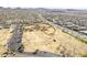 Aerial view of community ballfields close to homes, with convenient parking and easy access at 1828 W Hemingway Ln, Anthem, AZ 85086