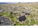 Aerial view of community park with multiple ponds, playgrounds, and parkland at 1828 W Hemingway Ln, Anthem, AZ 85086