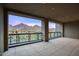 Spacious balcony with glass railing and beautiful mountain views at 18720 N 101St St # 3021, Scottsdale, AZ 85255