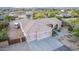 Aerial view of the home shows desert landscaping and nearby horse property at 38301 N 15Th Ave, Phoenix, AZ 85086