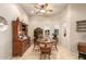 Bright dining room with tile flooring and a view of the backyard at 38301 N 15Th Ave, Phoenix, AZ 85086