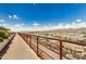 Scenic rooftop walkway with expansive city and mountain views on a bright, sunny day at 7180 E Kierland Blvd # 312, Scottsdale, AZ 85254