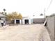 View of the backyard featuring two storage sheds along the fence, offering convenient storage solutions at 8846 N 3Rd St, Phoenix, AZ 85020