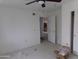 Bedroom with a ceiling fan and a doorway leading to the kitchen, offering a simple layout at 8846 N 3Rd St, Phoenix, AZ 85020