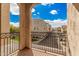 Balcony view overlooking the neighborhood at 1756 E Bridgeport Pkwy, Gilbert, AZ 85295