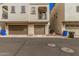 Street view of townhomes with garages at 1756 E Bridgeport Pkwy, Gilbert, AZ 85295
