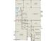 Detailed floor plan featuring 3 bedrooms, 2.5 baths, den, gathering room, and 2.5 car garage at 17637 W Rancho Dr, Litchfield Park, AZ 85340