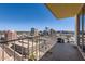 Balcony with city views perfect for enjoying outdoor living and panoramic scenery at 207 W Clarendon Ave # G18, Phoenix, AZ 85013