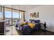 Serene main bedroom with balcony access offering amazing city views at 207 W Clarendon Ave # G18, Phoenix, AZ 85013