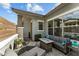 Inviting outdoor patio with comfortable seating and a cozy fire pit, perfect for relaxation at 20718 W Colter St, Buckeye, AZ 85396