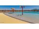 A colorful splash pad area perfect for , with fun water features at 33224 N Cat Hills Ave, San Tan Valley, AZ 85144