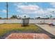 A well maintained backyard with a trampoline at 3520 E Ludlow Dr, Phoenix, AZ 85032