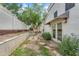 The backyard space includes a low retaining wall for easy landscaping at 4225 N 21St St # 22, Phoenix, AZ 85016